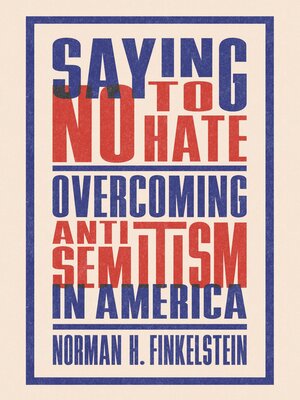 cover image of Saying No to Hate